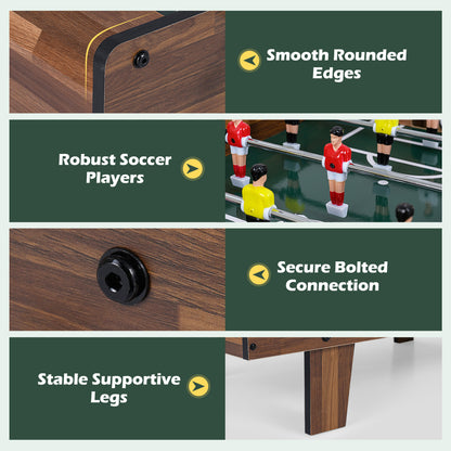 4 in 1 Combo Game Table Set with Billiards, Natural Game Room at Gallery Canada