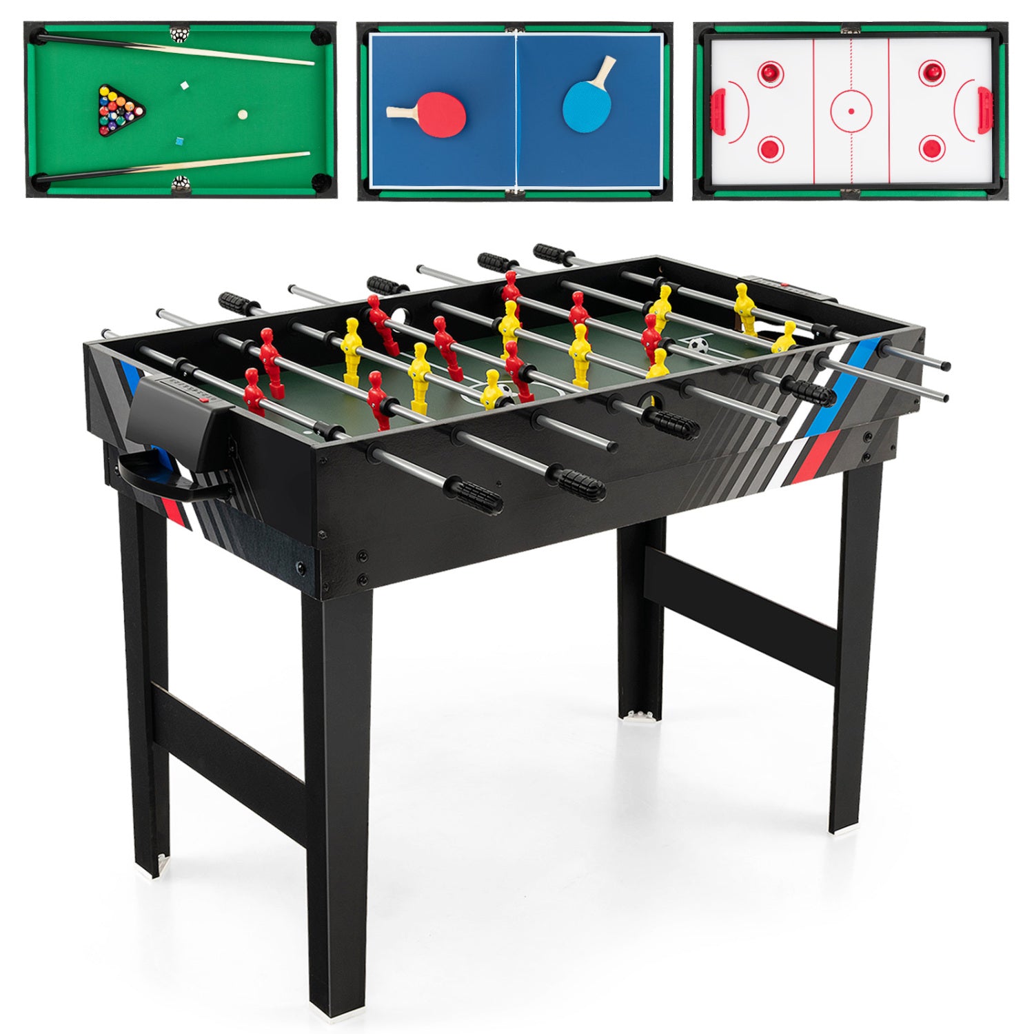 4-In-1 Multi Game Table With Pool Billiards Game Room at Gallery Canada