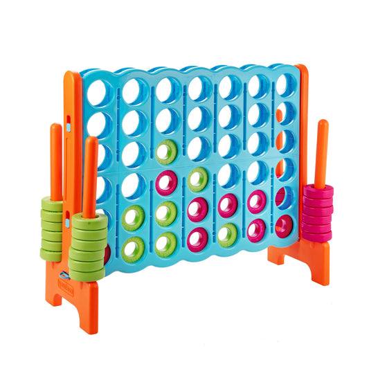 Giant Jumbo 4 In A Row Game Set, Light Blue Lawn Games Light Blue at Gallery Canada