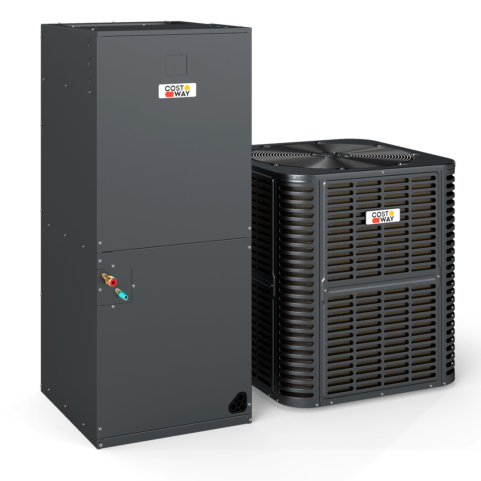 4 to 5 Ton 17-17.5 SEER2 Central Air Conditioner with Variable Speed, Gray Mini Split Air Conditioners at Gallery Canada