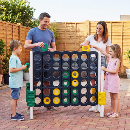4-To-Score Giant 4 In A Row Game Set, Dark Blue