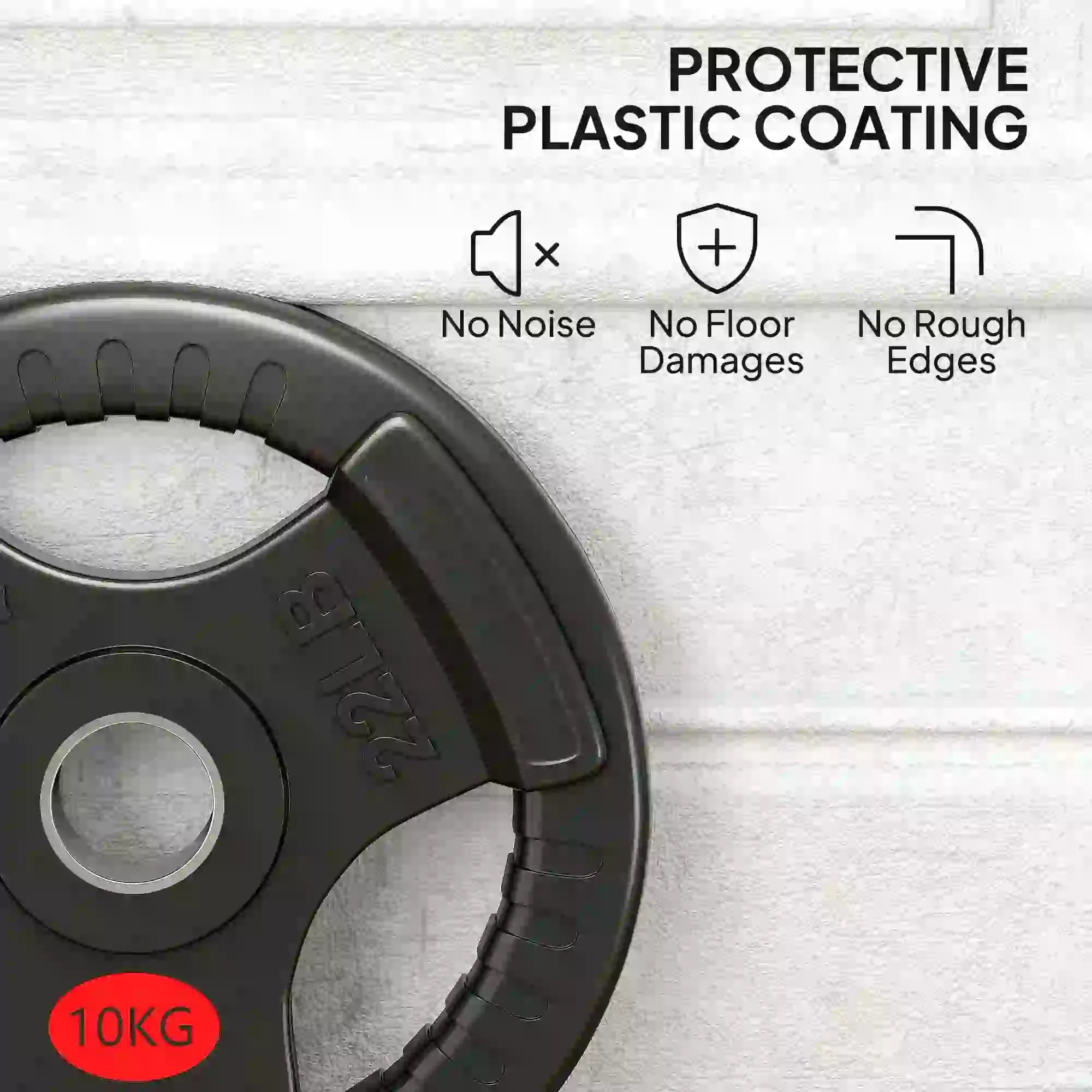 Weight Plates Set, 2-Inch Barbell Weights, Tri-Grips, 2 x 22lbs Dumbbells & Barbells at Gallery Canada