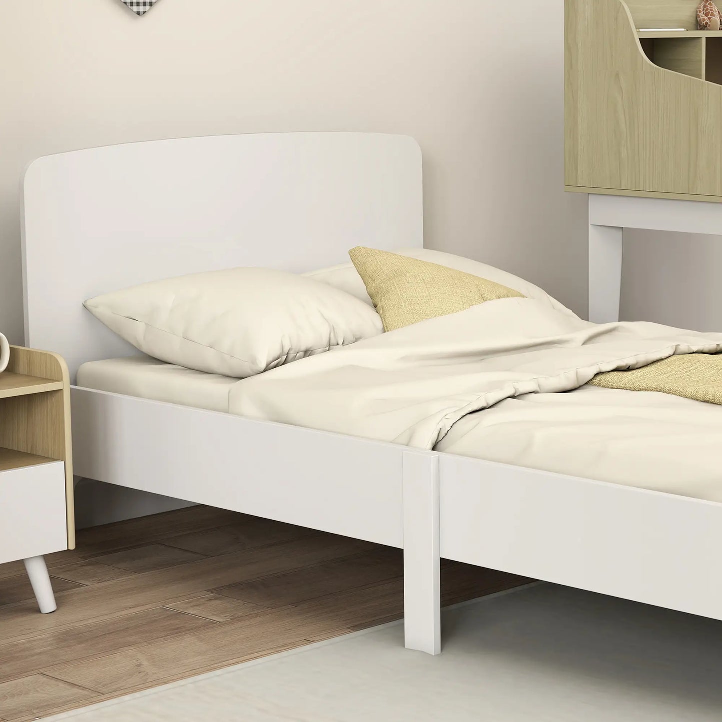 Toddler Bed Frame, 3-12 Years, White Kids Bedroom Furniture at Gallery Canada