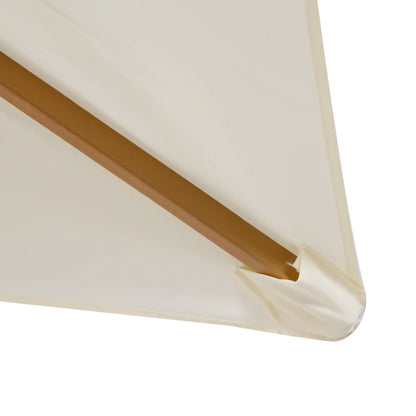 Patio Sun Umbrella, Rectangle, Cream White Sun Umbrellas at Gallery Canada