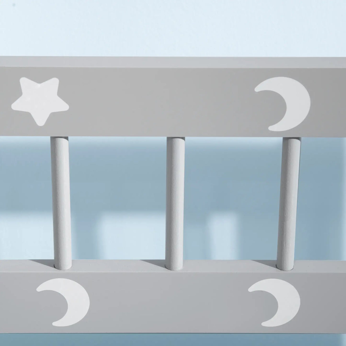 Kids Toy Storage Chest with Lid, Safety Hinge, Bench Seat, Backrest, Grey Baby & Kids Storage at Gallery Canada