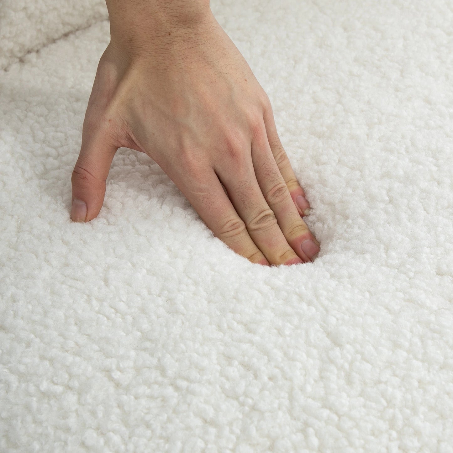Lounge Chair, Soft Upholstery, Gold Legs, White Accent Chairs at Gallery Canada