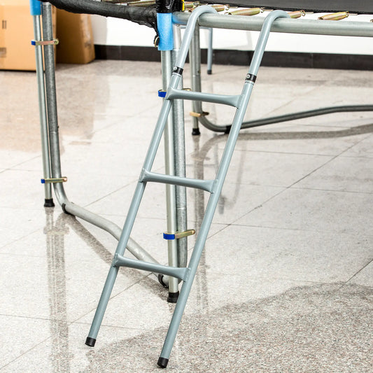 Steel Trampoline Ladder, 3-Step, Fits 12ft & 14ft, 330 lbs