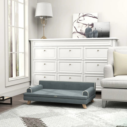 Elevated Dog Sofa Bed, Medium & Large, Dark Grey Dog Sofas at Gallery Canada