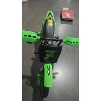 Moto électrique pour enfants 12V, Jouet à rouler, Roues d'entraînement, Vert