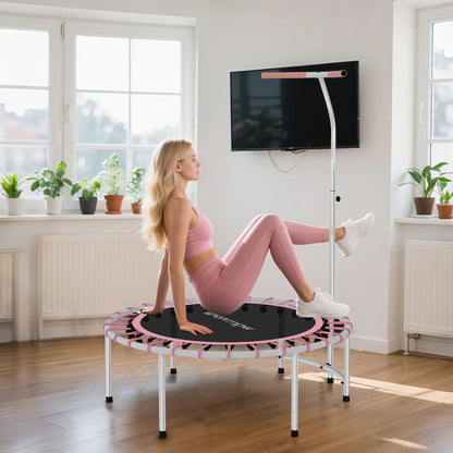 40" Foldable Bungee Rebounder Trampoline, Pink Trampolines at Gallery Canada