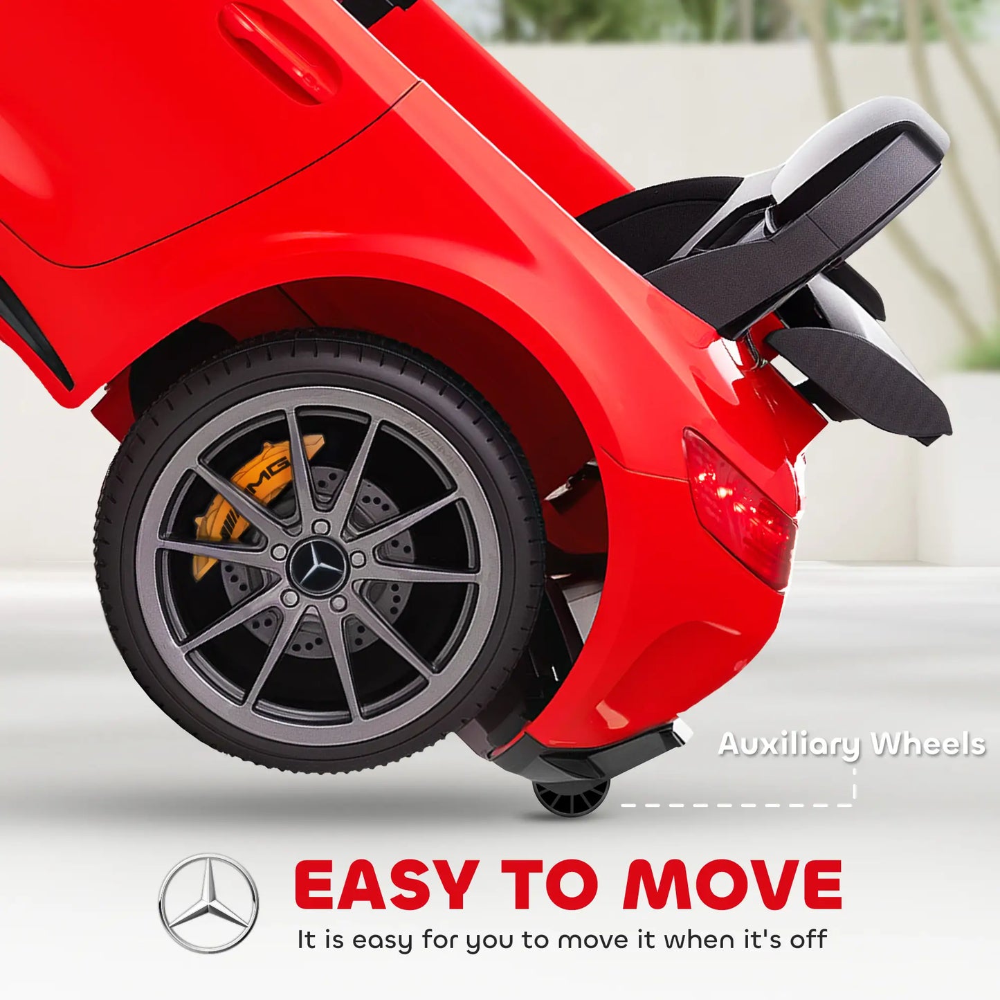Mercedes-Benz AMG GTR Licensed 12V Kids Electric Car, Red Electric Toy Cars at Gallery Canada