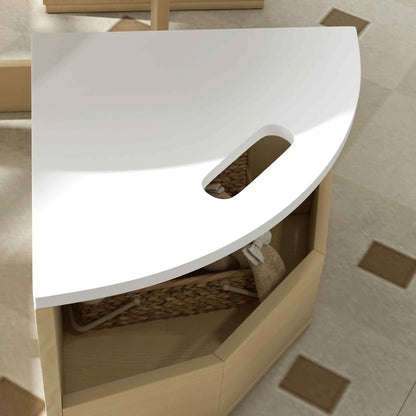 5 Piece Kids Table and Chair Set, with Storage, White Kids Table Sets at Gallery Canada