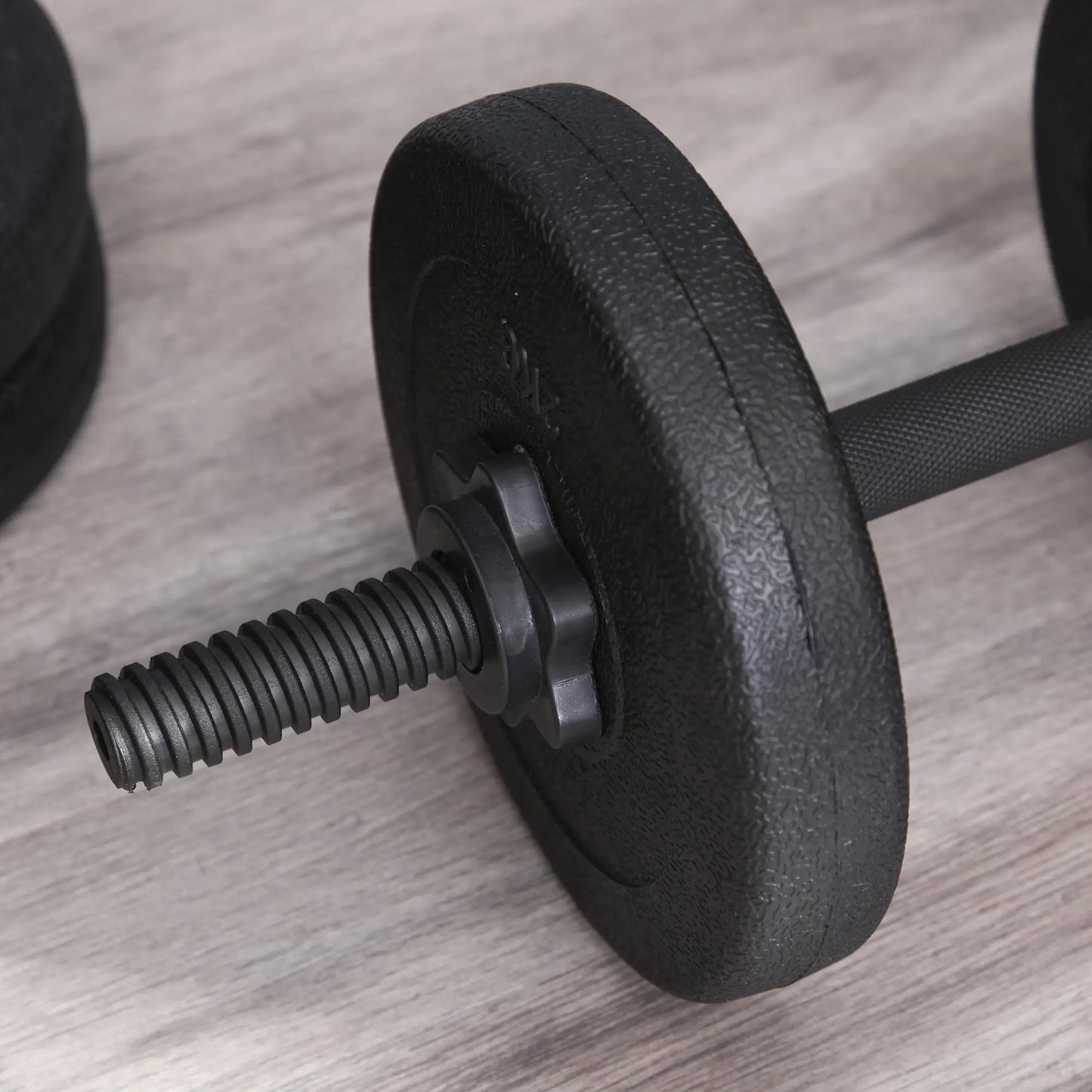 Adjustable 2 x 22lbs Dumbbell Set, Fitness Training, Black Dumbbells & Barbells at Gallery Canada