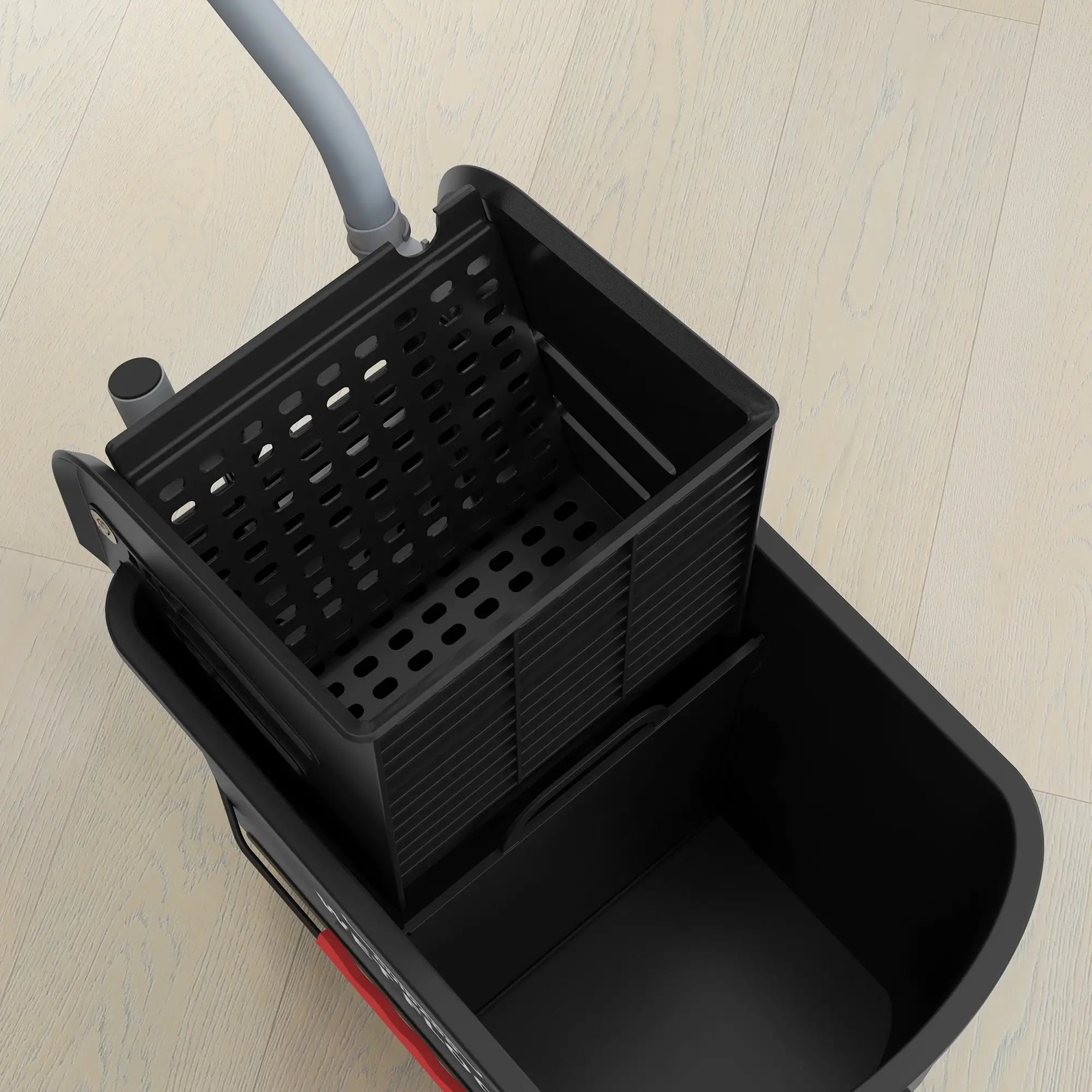 Compact Mop Bucket with Wringer, 5 Gallon, Black Household Supplies at Gallery Canada