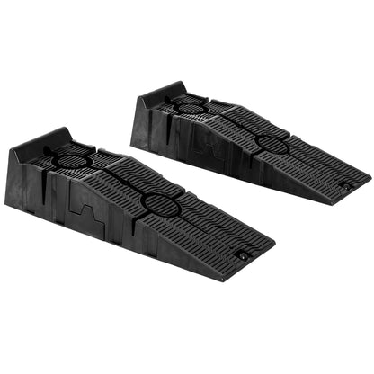 Car Ramps for Oil Changes, 6.7" High, 5500 lbs, 2PC Bike Parking Stands Black at Gallery Canada