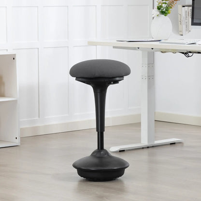 Swivel Standing Desk Chair, Backless Wobble Stool, Adjustable Ergonomic Stool Office Chairs at Gallery Canada