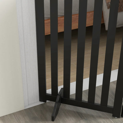 3-Panel Foldable Dog Gate, Medium Size, Black Houses, Kennels & Pens at Gallery Canada