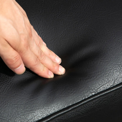 Accent Chair, Modern Armchair, Faux Leather Upholstered with Wood Legs, Black Accent Chairs at Gallery Canada