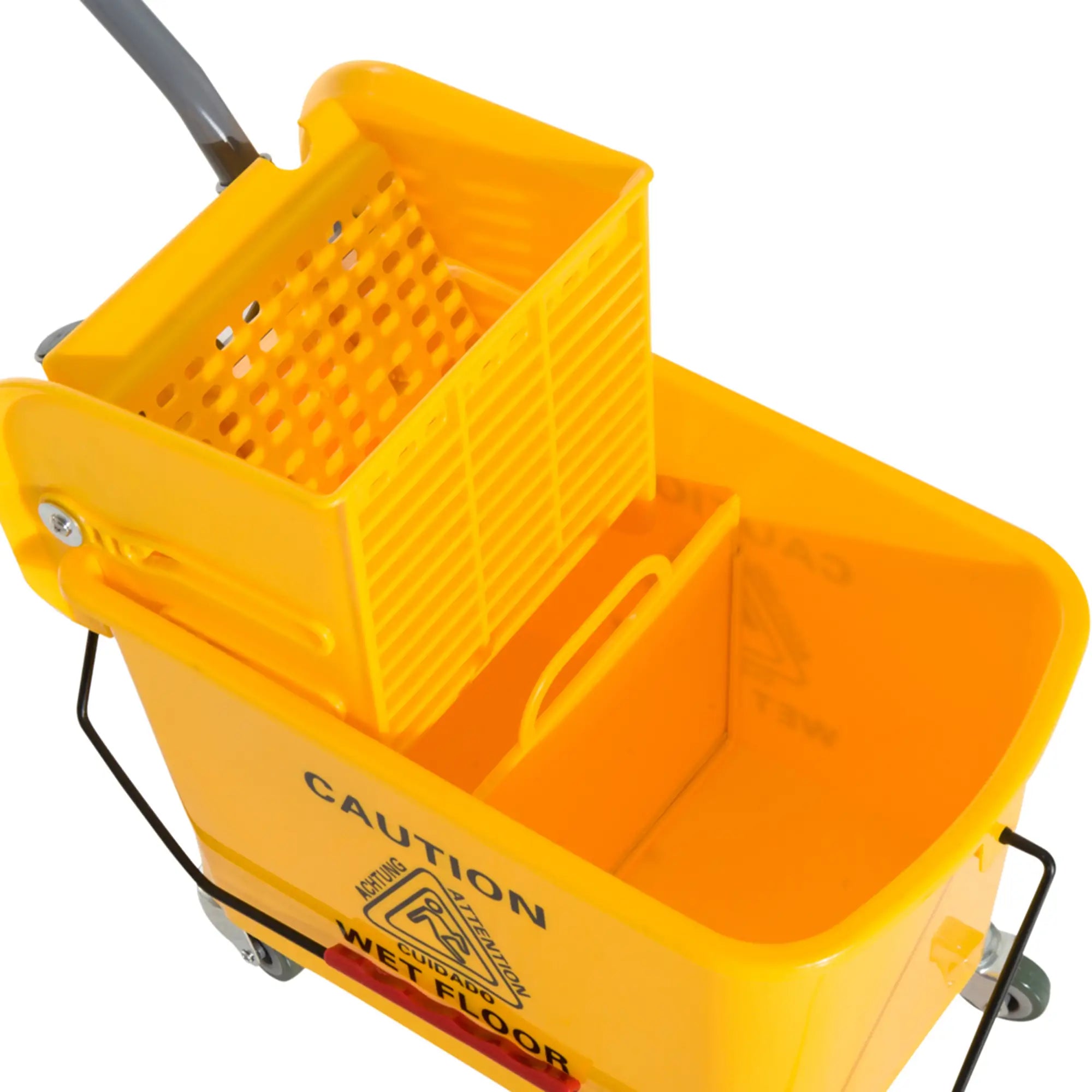 Compact Mop Bucket with Wringer, 5 Gallon, Yellow Household Supplies at Gallery Canada