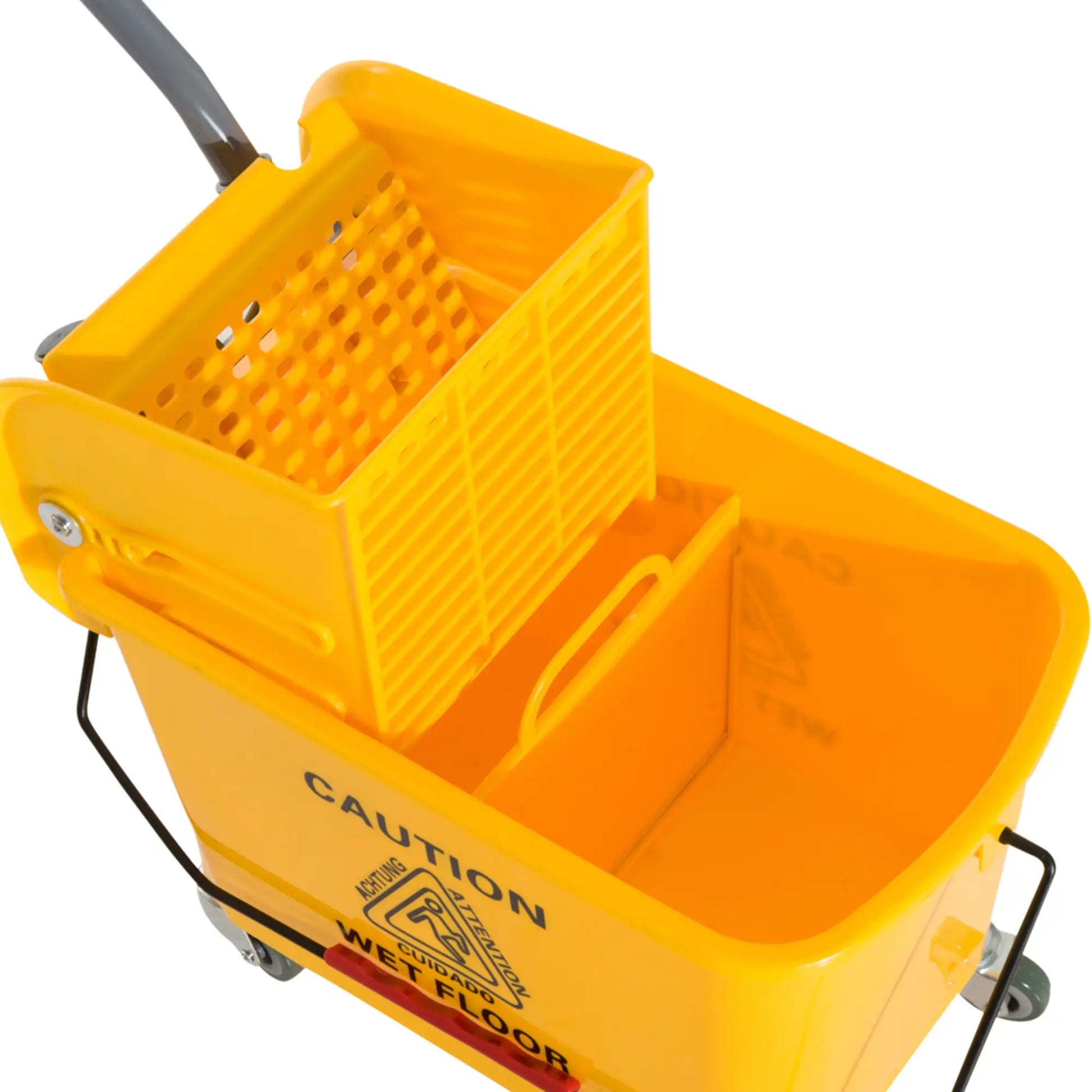 Compact Mop Bucket with Wringer, 5 Gallon, Yellow Household Supplies at Gallery Canada