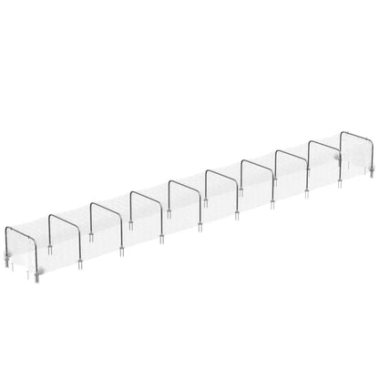 Extra Long Chicken Tunnel for Outside, 354" x 39" Galvanized Steel Chicken Run for 10-15 Chickens or Ducks Chicken Coops at Gallery Canada
