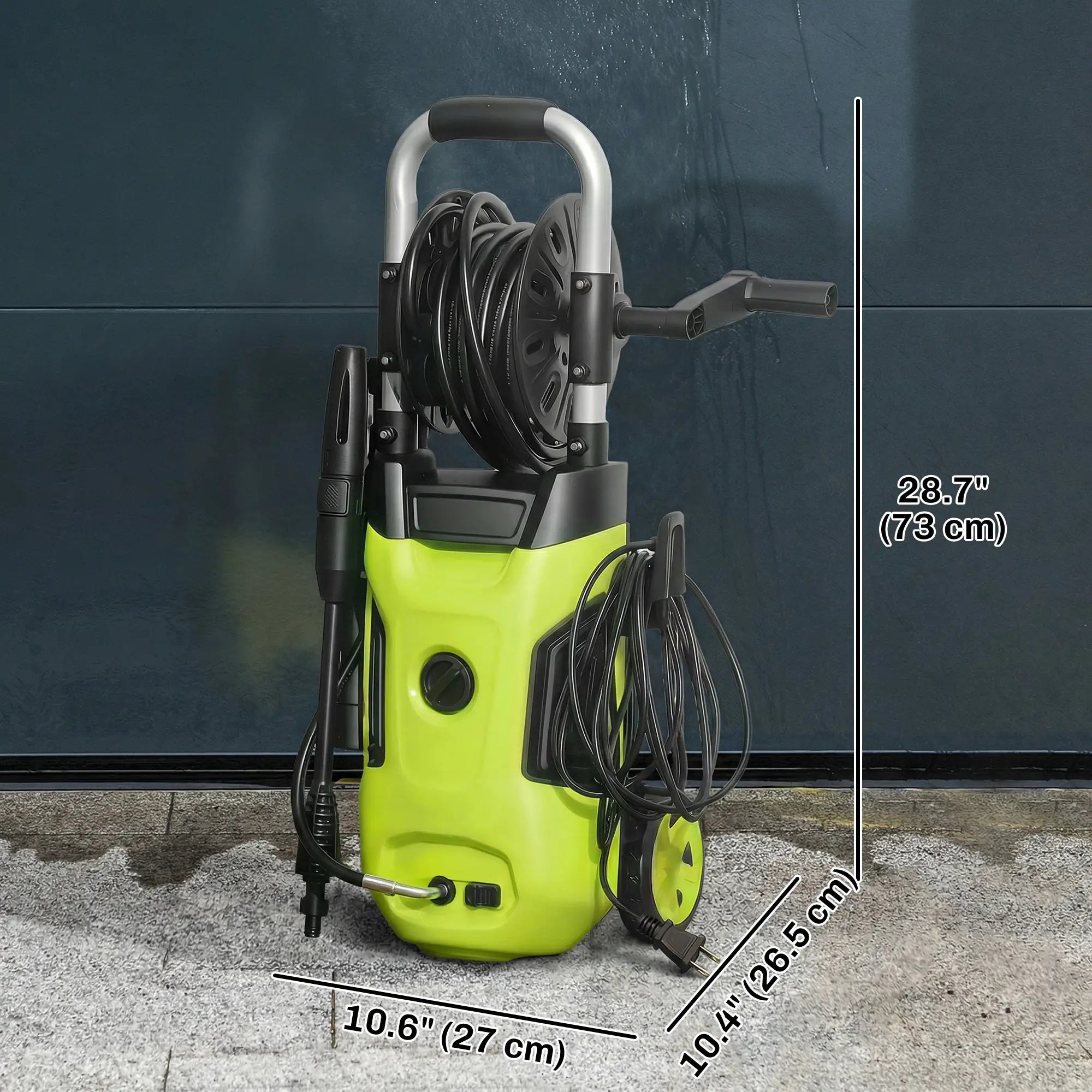 Electric Pressure Washer, 2176 PSI High Pressure Washer with 20 ft Outlet Hose, Adjustable Nozzle, 1.9GPM Power Washer Garden Accessories at Gallery Canada