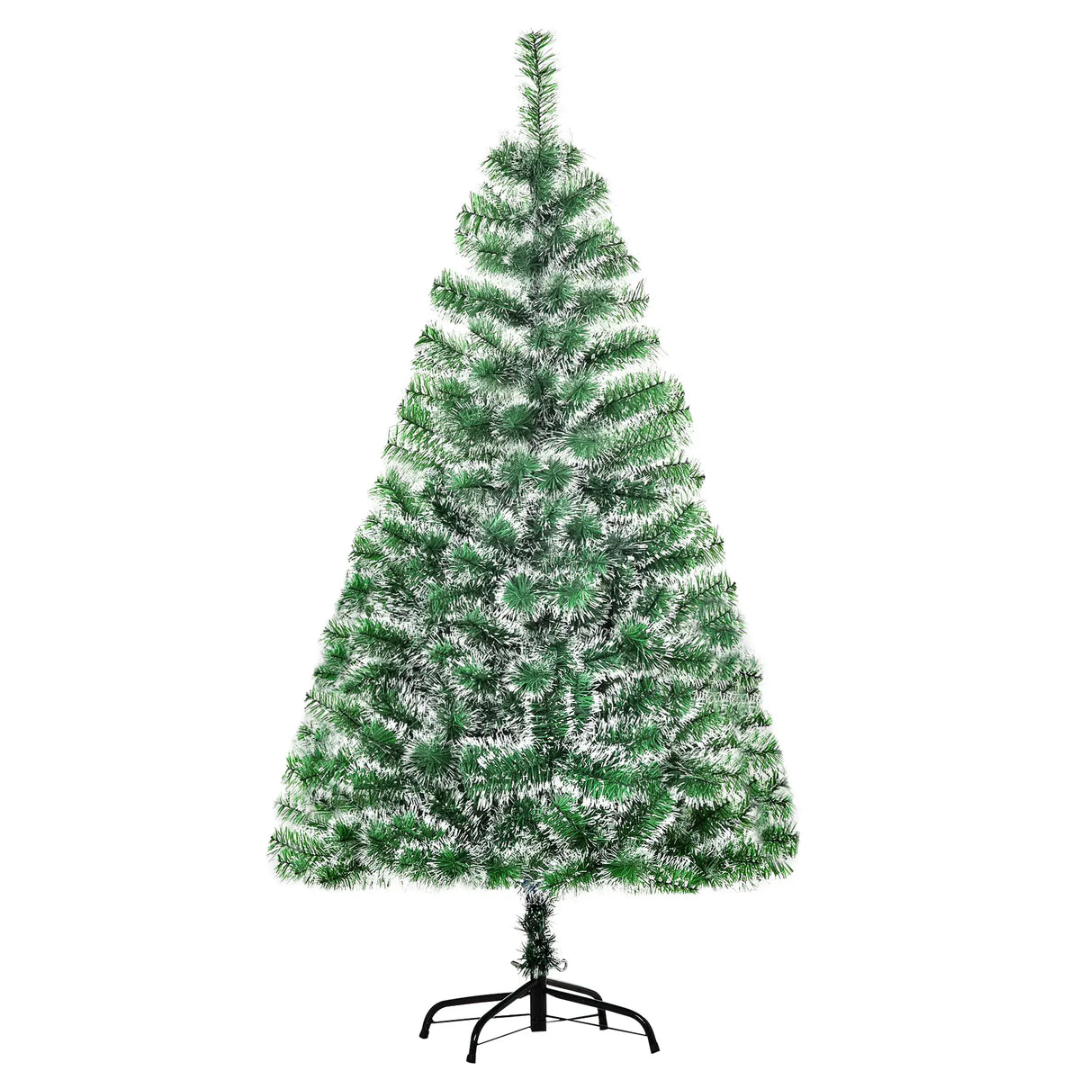 5FT Artificial Christmas Tree, Metal Stand, 416 Tips Artificial Christmas Trees Green at Gallery Canada