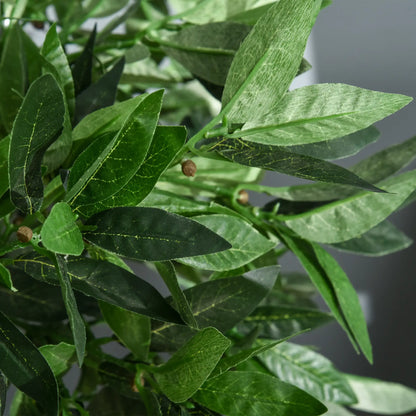 3FT Artificial Laurel Tree Set Of 2, Potted Fake Plant, Green Artificial Trees at Gallery Canada