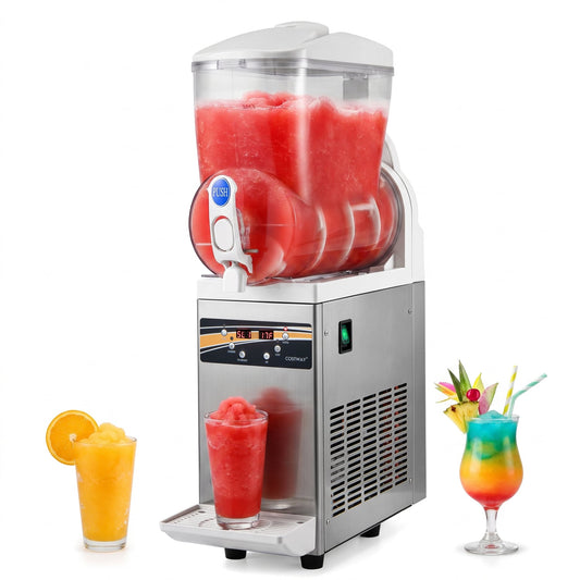 507 Oz Commercial Slushy Machine, Silver Ice Crushers & Shavers Silver at Gallery Canada