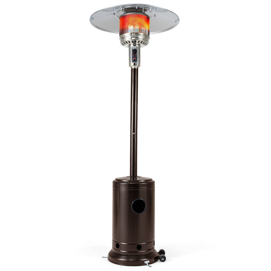 50,000 BTU Patio Propane Gas Heater, Stainless Steel Burner, Bronze Patio Heaters Bronze at Gallery Canada