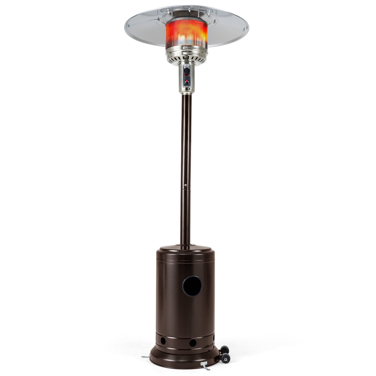 50,000 BTU Patio Propane Gas Heater, Stainless Steel Burner, Bronze Patio Heaters at Gallery Canada