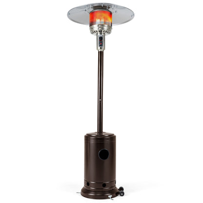 50,000 BTU Patio Propane Gas Heater, Stainless Steel Burner, Bronze Patio Heaters at Gallery Canada
