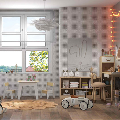 3-Piece Kid’s Room Bundle: Twin Size Wooden House Bed + Kid's Table and Chairs Set + Kids 2-Shelf Bookcase Toddler & Kids Furniture at Gallery Canada