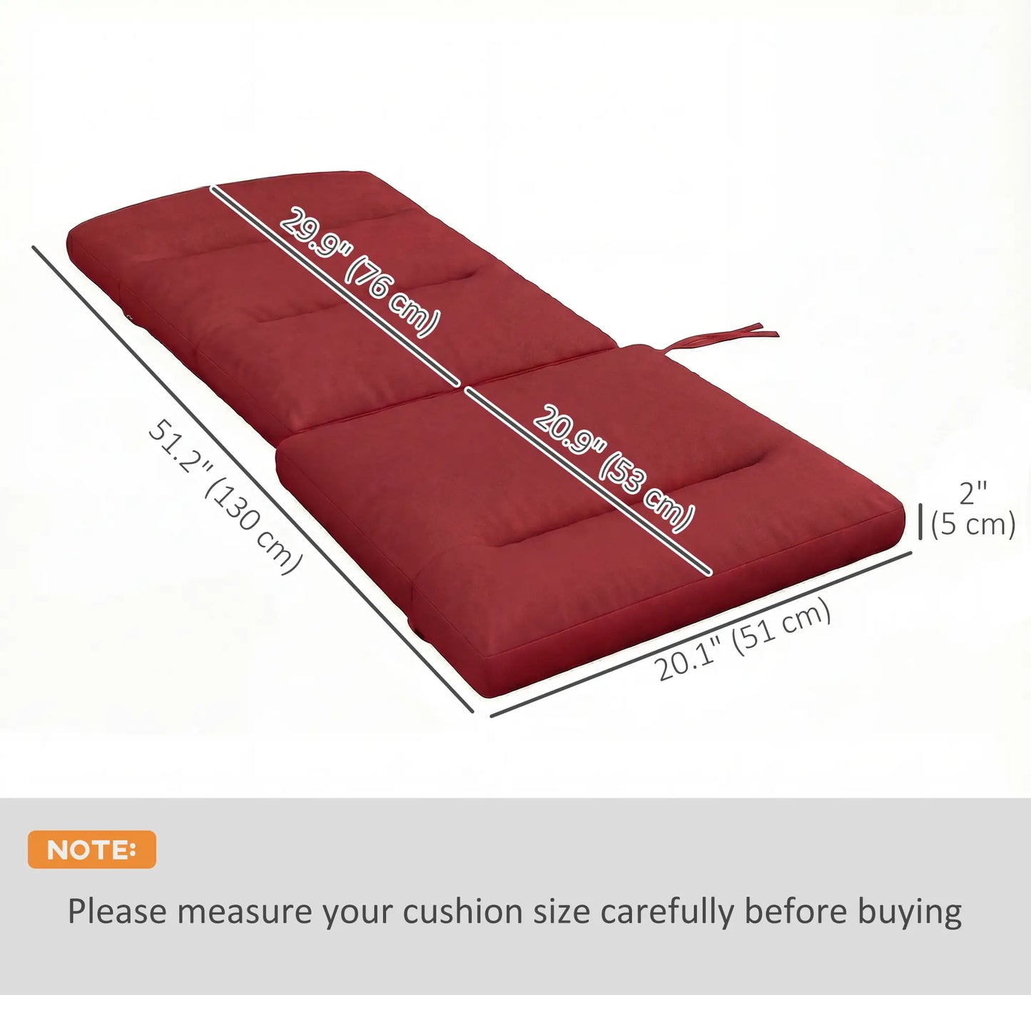 Adirondack Chair Replacement Cushion, Wine Red Patio Chair Cushions at Gallery Canada