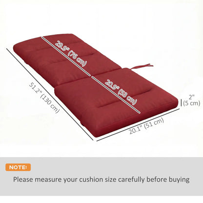 Adirondack Chair Replacement Cushion, Wine Red Patio Chair Cushions at Gallery Canada