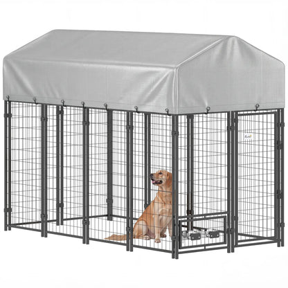8' x 4' x 6' Outdoor Dog Kennel, Waterproof UV Resistant Cover Dog Kennels at Gallery Canada