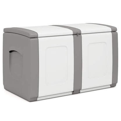 Patio Container, Lockable Lid, Gray Garden Tools at Gallery Canada