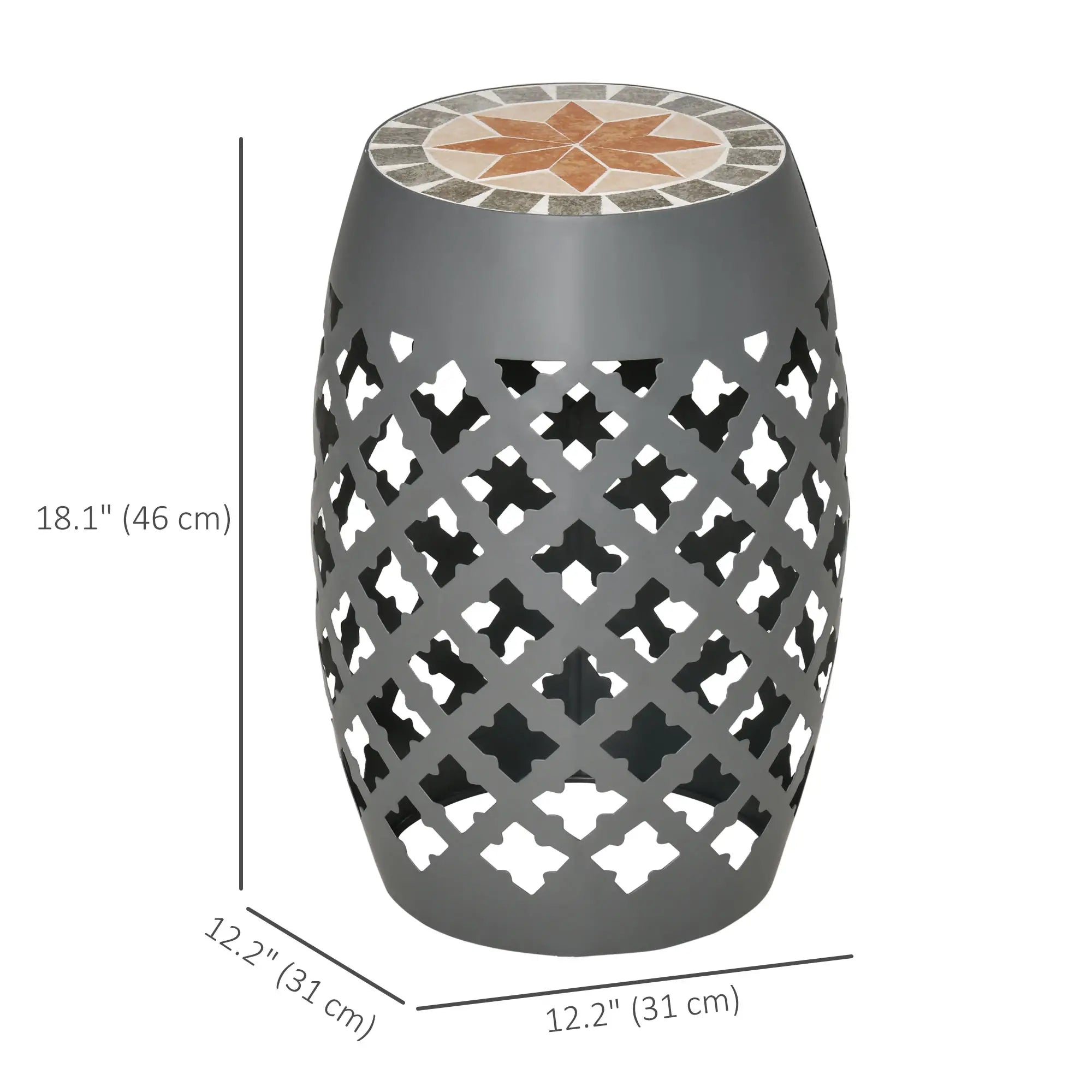 Ceramic Garden Stool, 12