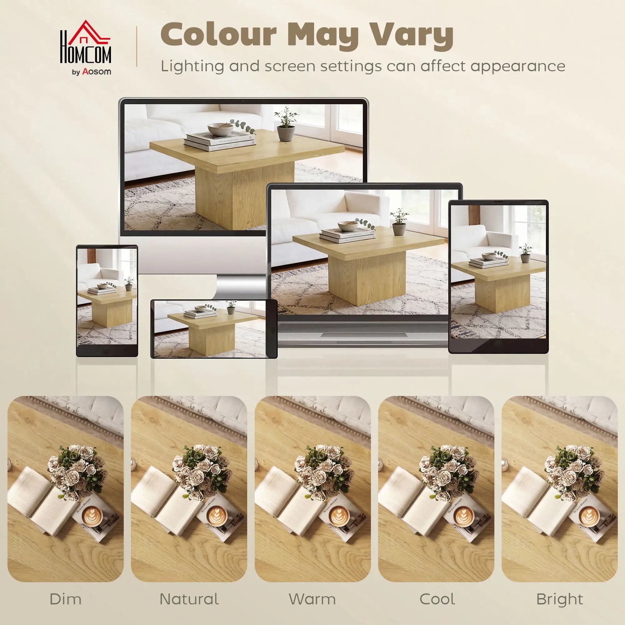 Square Coffee Table, 1.6