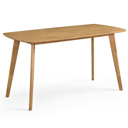 55" Solid Wood Dining Table For 4-6, Natural Dining Tables Natural at Gallery Canada