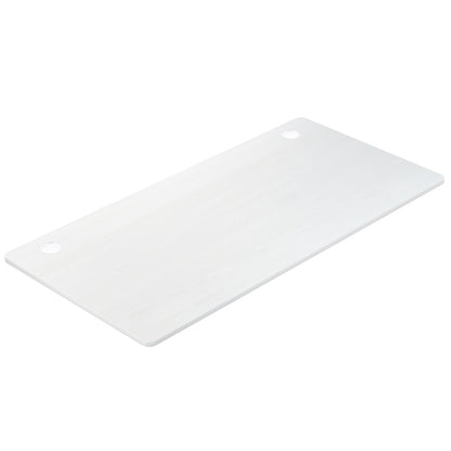 Table universelle, 55" x 28", Pour cadre de bureau standard et debout, Blanc