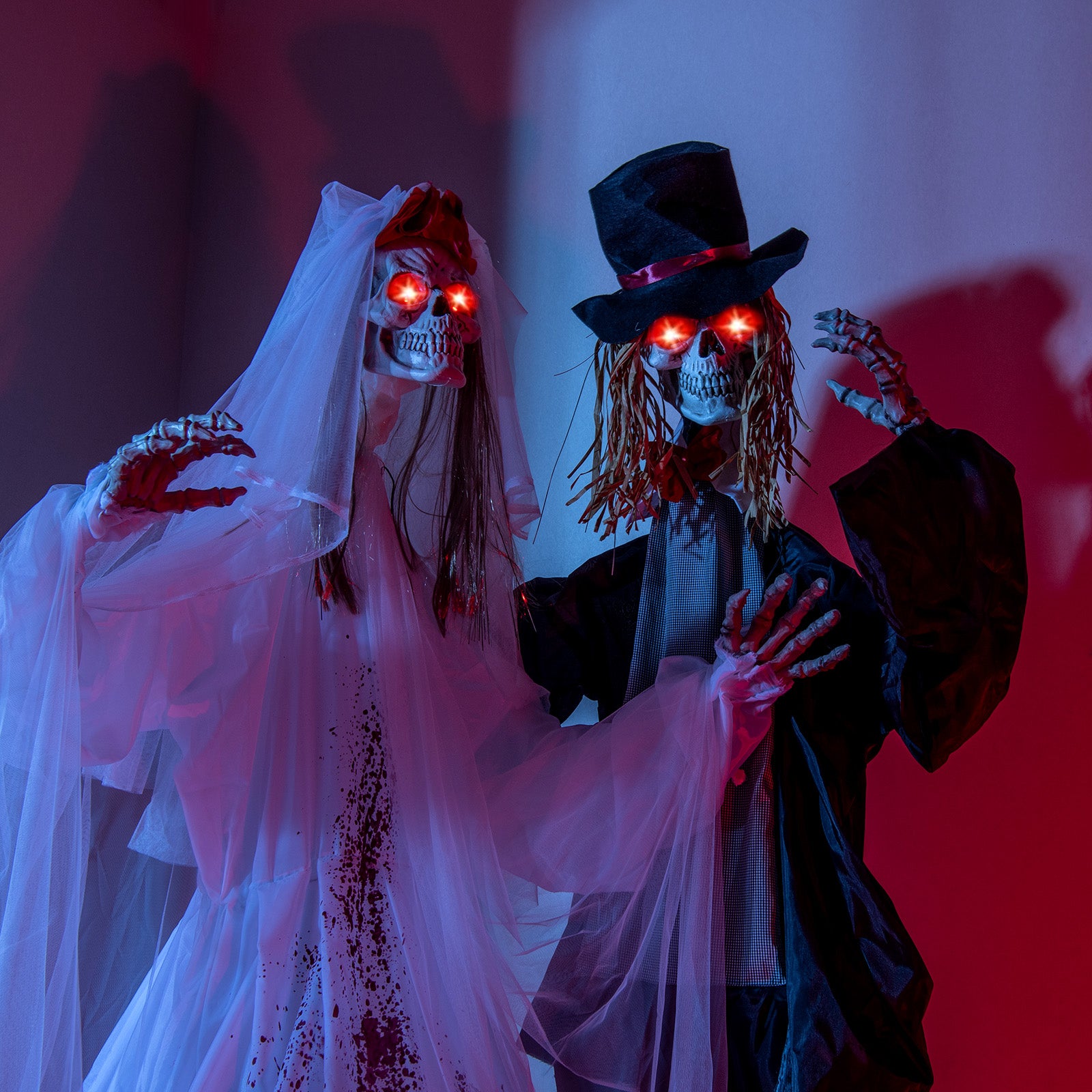 Halloween Animatronic Standing Bride, 7.2 FT Haunted House Decoration Halloween at Gallery Canada