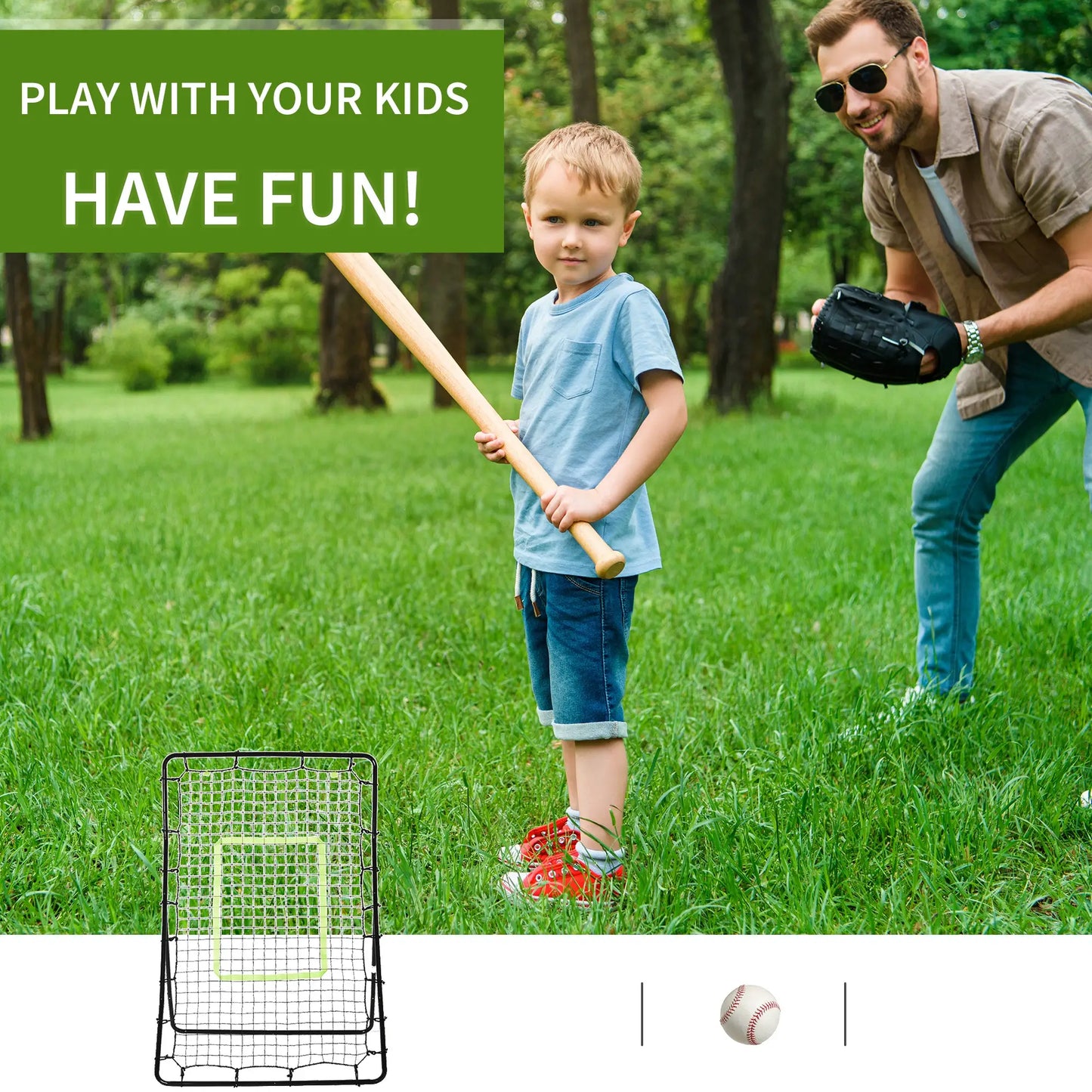 4 x 5.7ft Volleyball Rebounder Net, Baseball Lacrosse Training Net Baseball at Gallery Canada