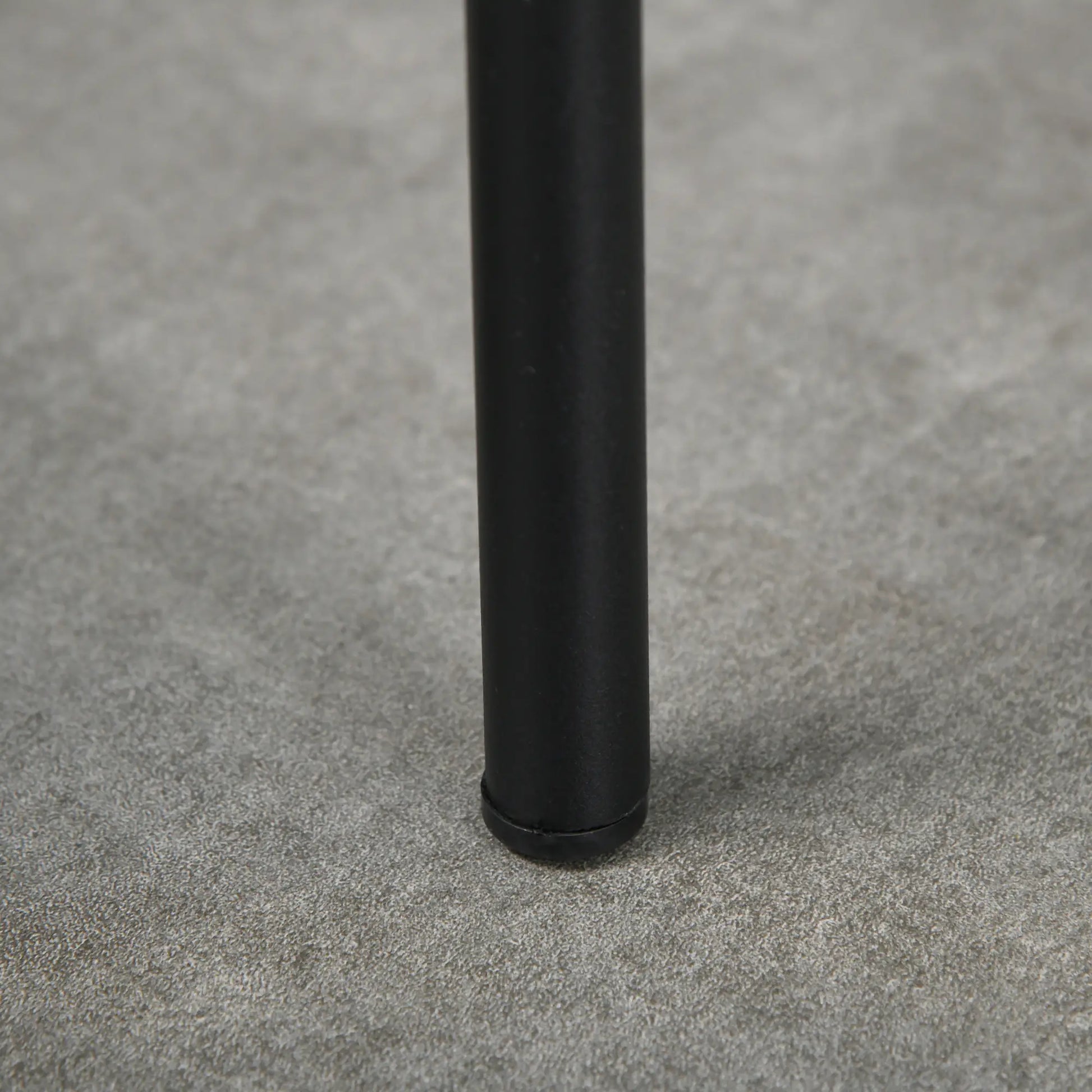 Round Backless Dining Chairs, Stacking Stools Set of 4, Black Dining Chairs at Gallery Canada