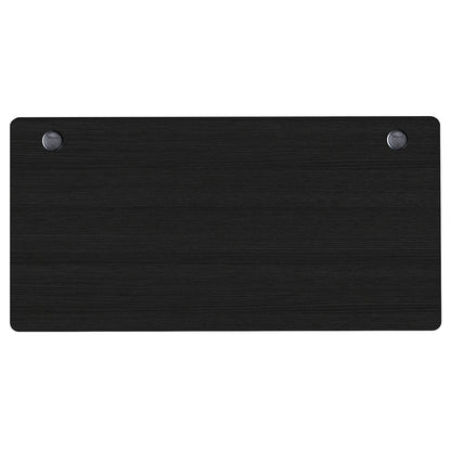 Universal Tabletop, 58" x 28", For Standard And Standing Desk Frame, Black