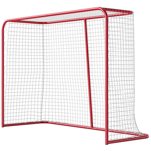 5' x 4' Mini Hockey Goal, Metal Frame, Lightweight Portable