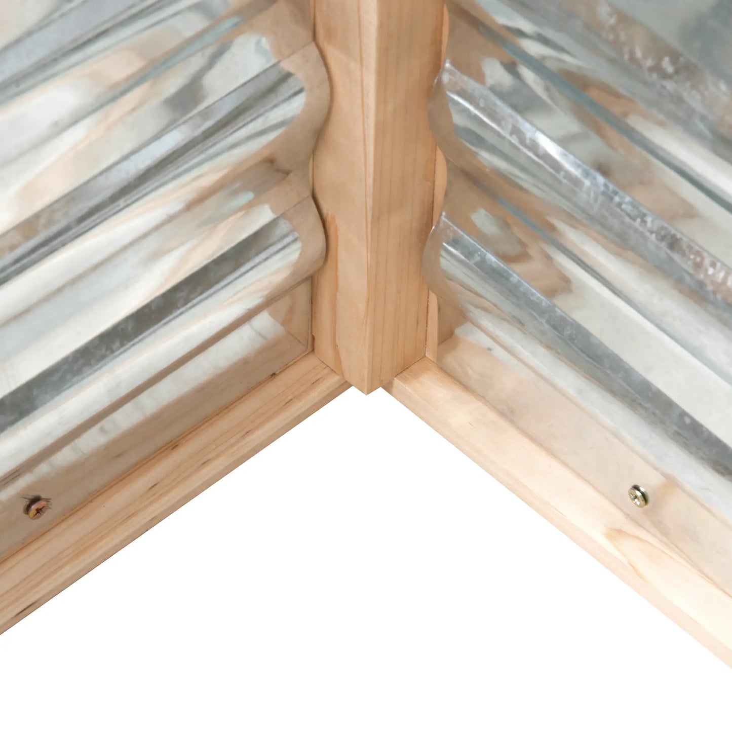 Raised Garden Bed Kit, Greenhouse Wooden Planter, 48" x 24" x 32", Natural Cold Frame Greenhouses at Gallery Canada