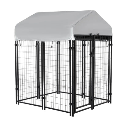 Outdoor Dog Kennel, Waterproof UV-Resistant Cover, 4 x 4 x 4.5 ft Houses, Kennels & Pens at Gallery Canada