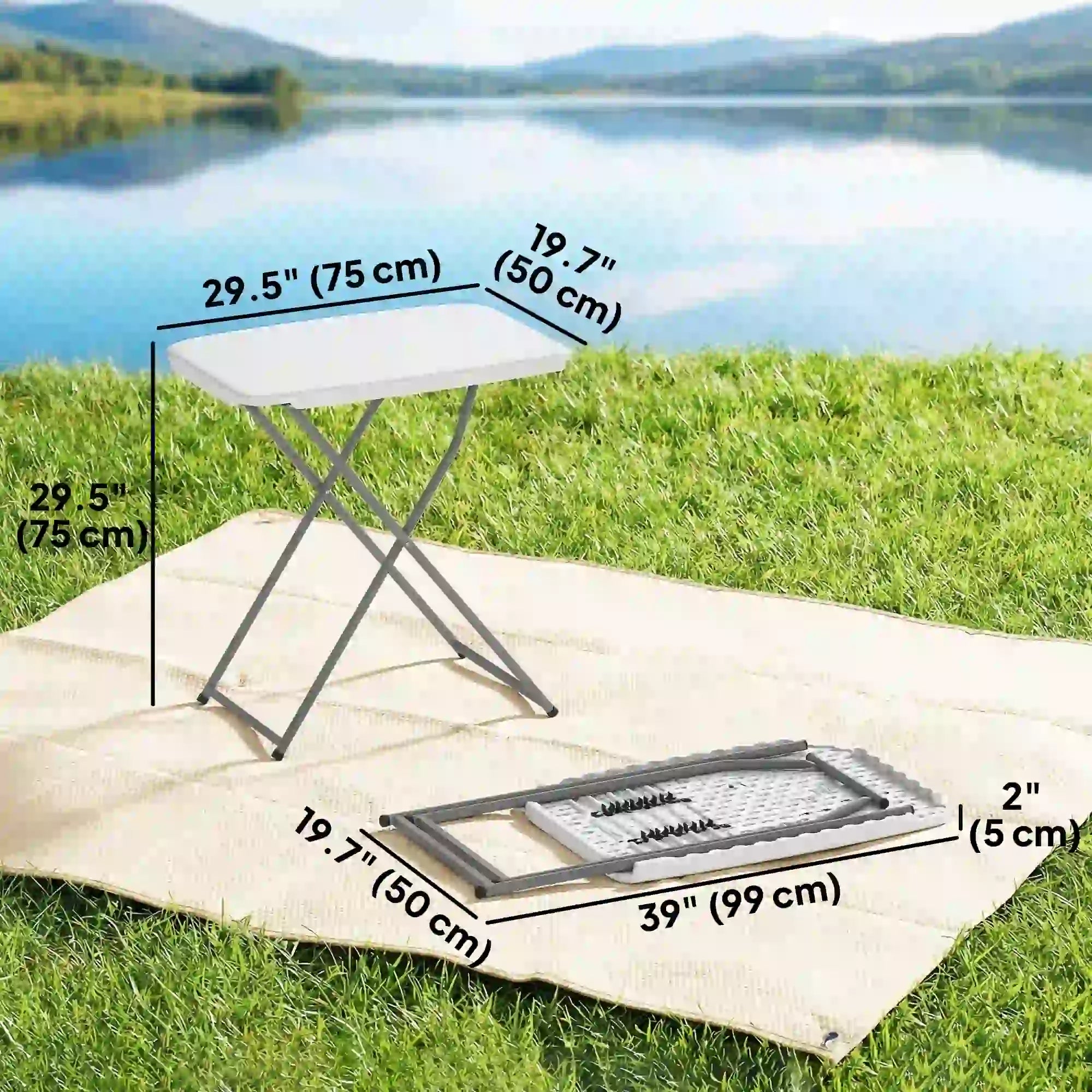 Folding Picnic Table, 30