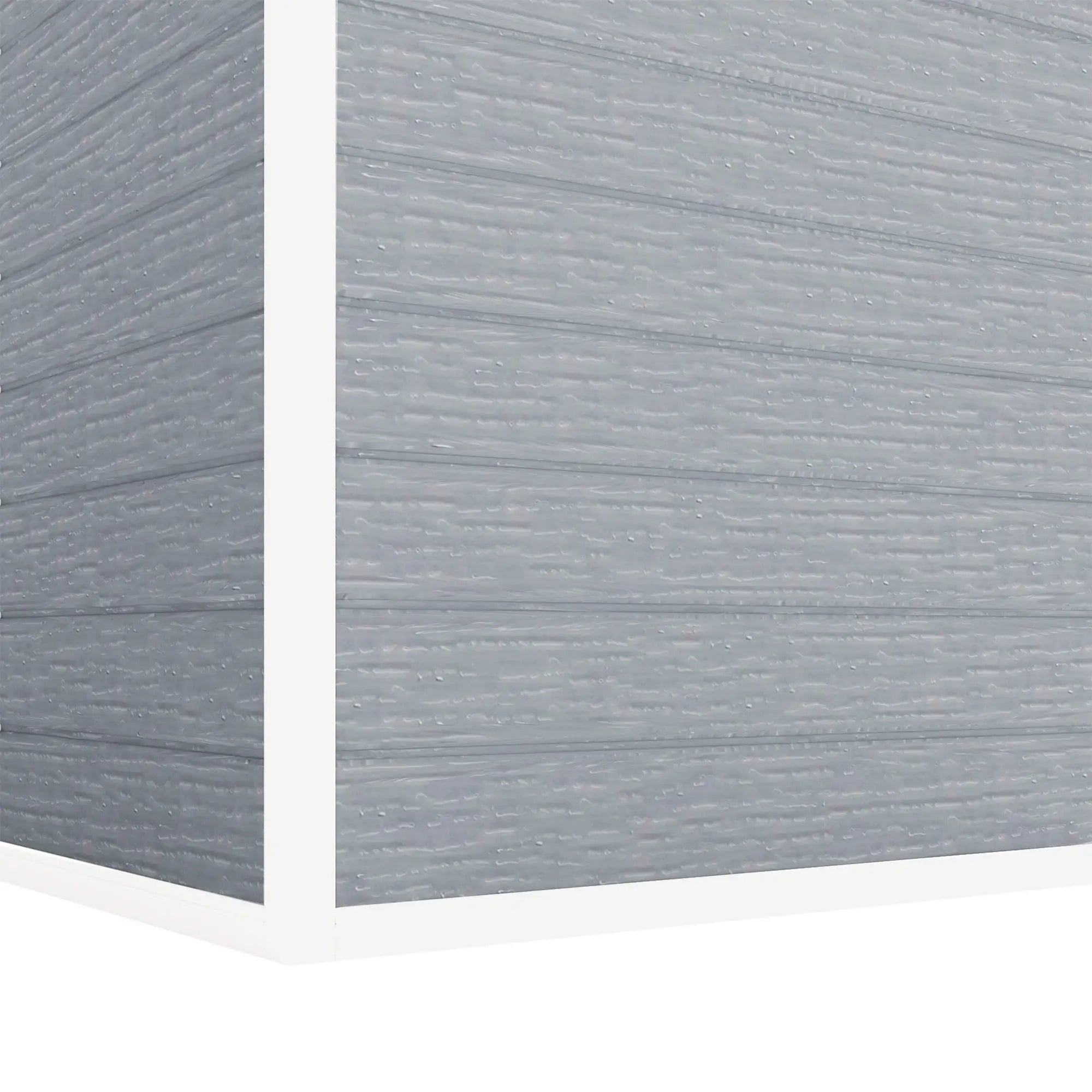 6' x 4' Plastic Garden Shed, Waterproof, Grey Sheds at Gallery Canada